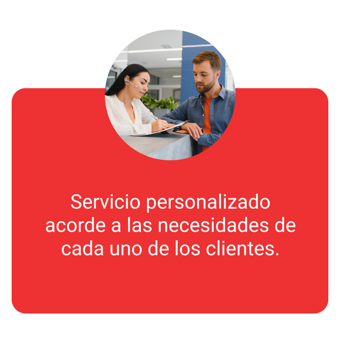 Servicio personalizado